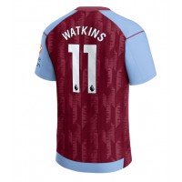 Stroje piłkarskie Aston Villa Ollie Watkins #11 Koszulka Podstawowej 2023-24 Krótki Rękaw